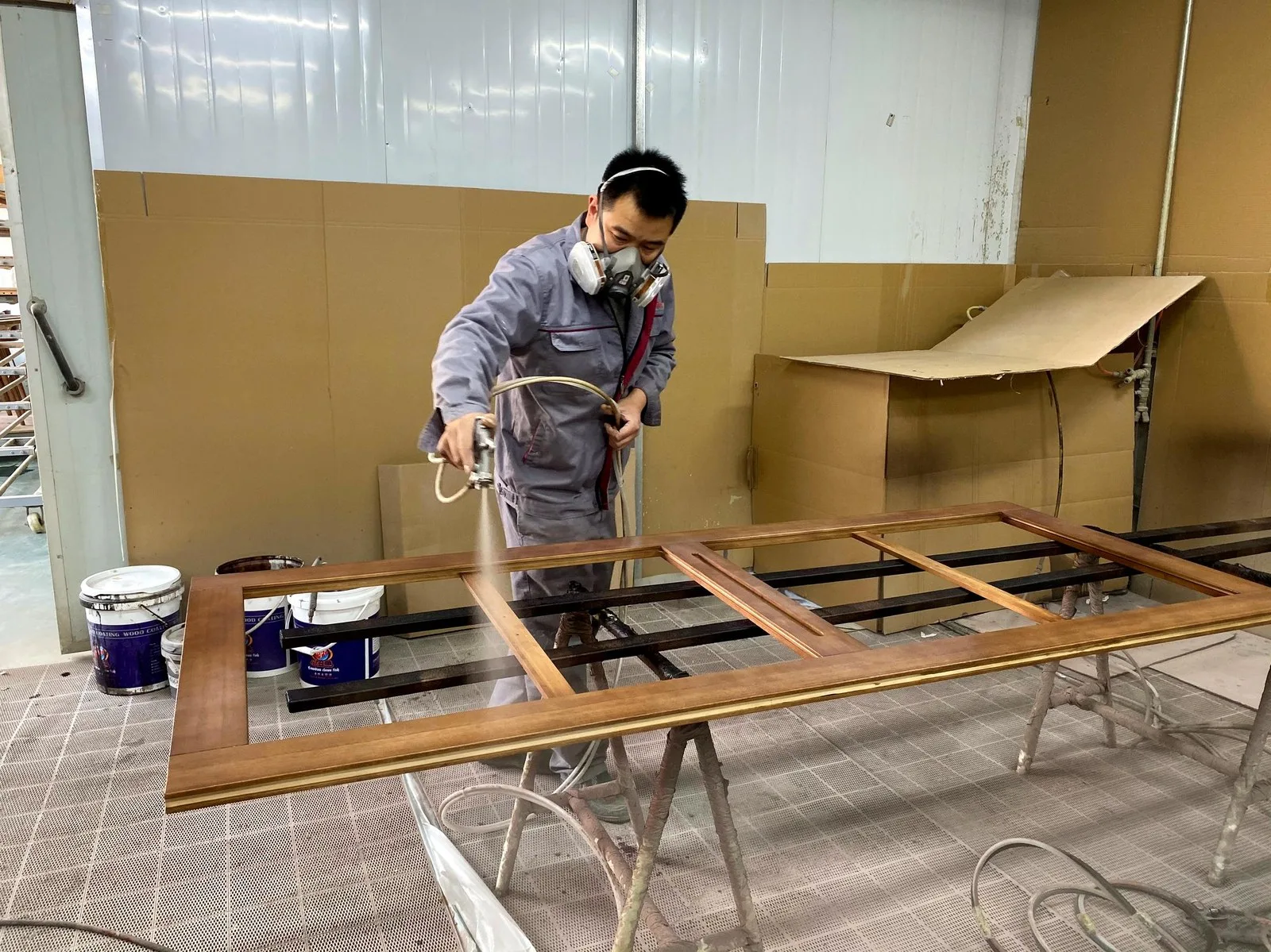 水性漆工艺